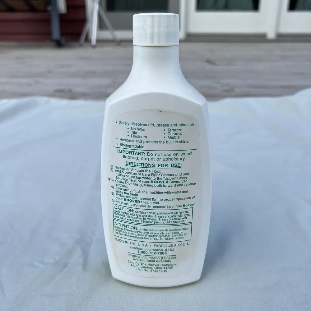 Hoover Steam Vac‎ & FloorMax Bare Floor Cleaner 16 Oz Sealed